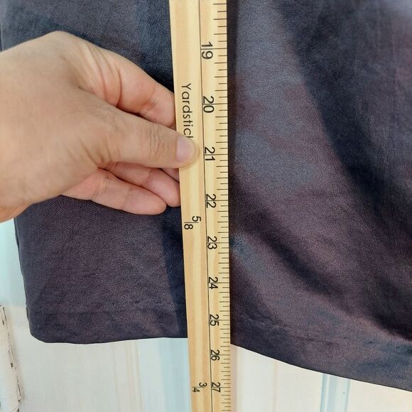 GAP Gray Silky Sleeveless Tank Top Blouse w/Decorative Corded Scoop Neck Sz 6 - Picture 11 of 12